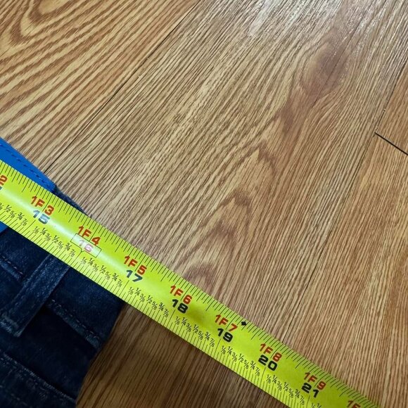 Men’s Mugsy Fultons Dark Blue Stretch Denim Jeans - Picture 5 of 6